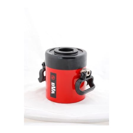 Bva Hydraulics BVA Hydraulic Single Acting Hollow Hole Hydraulic Cylinder, 100 Ton, 3in Stroke HC10003T